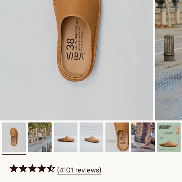 VIBA Tan Women´s Flats